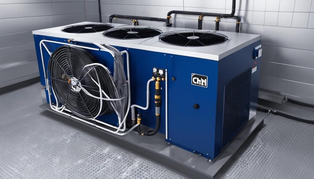 glycol chiller for ice bath system