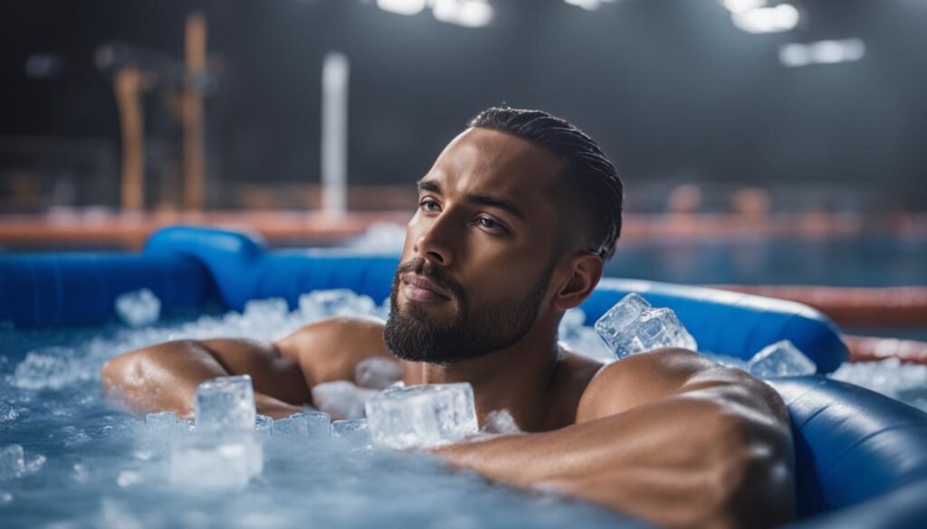 inflatable ice bath for athletes